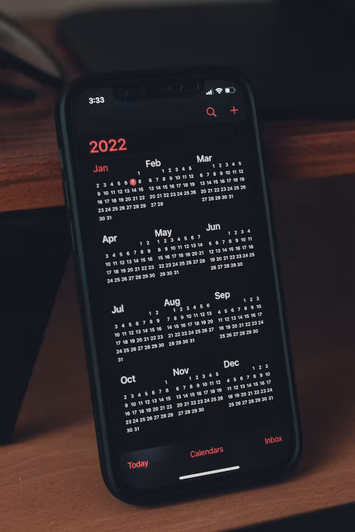 mobile-calender